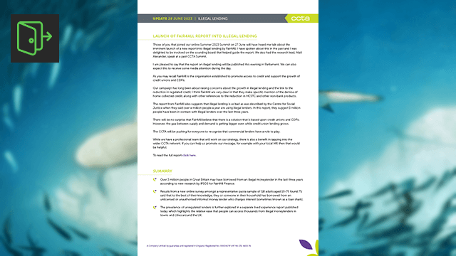 Illegal lending update