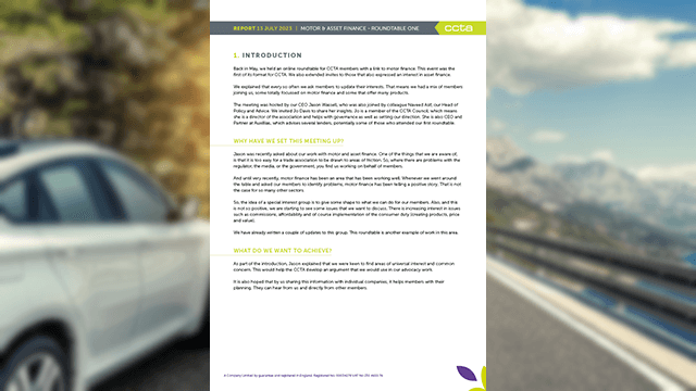 Motor finance (2023-1)