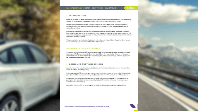 Motor finance (2023-2)