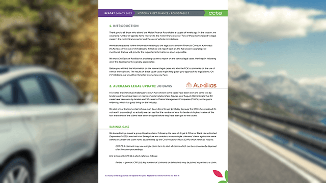 Motor finance (2023-3)